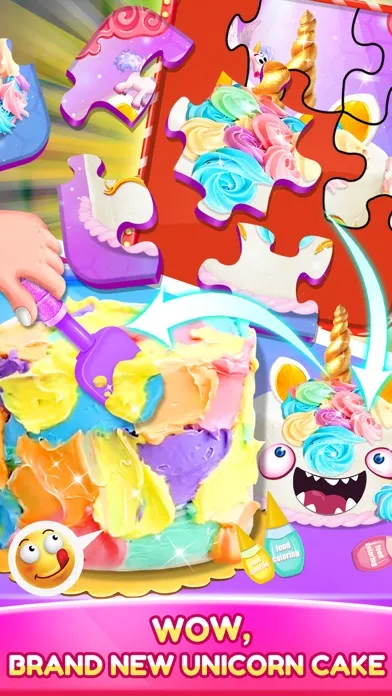 تصاویر Unicorn Cake - Rainbow Dessert