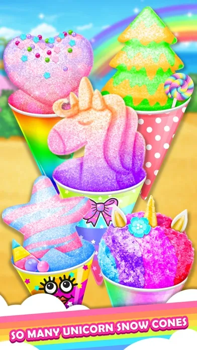 Unicorn Snow Cone Maker Screenshots