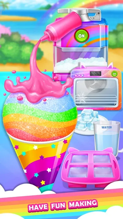 Unicorn Snow Cone Maker Screenshots