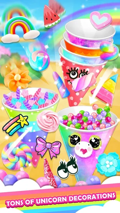 Unicorn Snow Cone Maker Screenshots