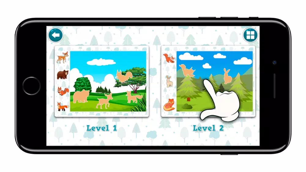 Capturas de tela do KidsDi: Forest animals puzzle