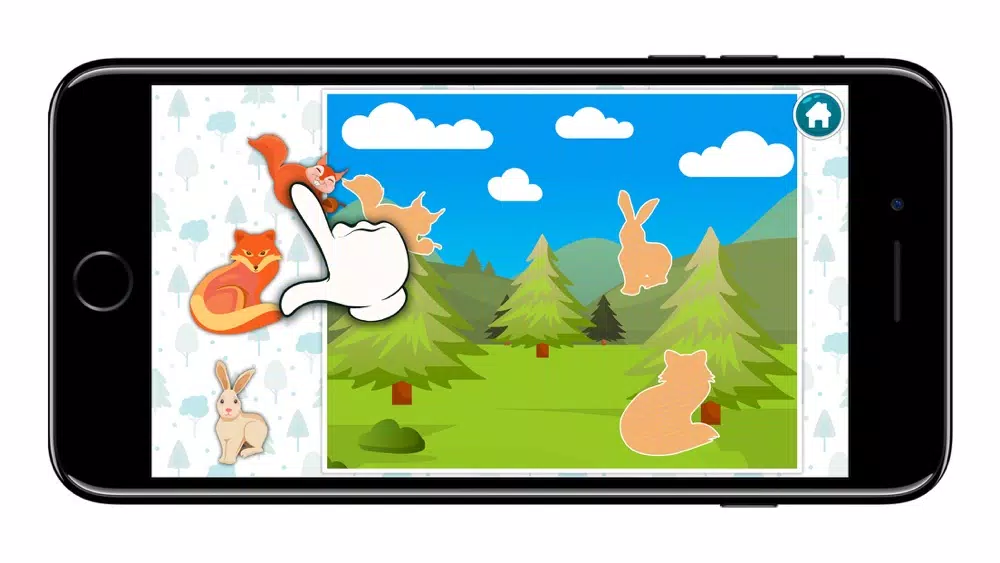 Capturas de tela do KidsDi: Forest animals puzzle