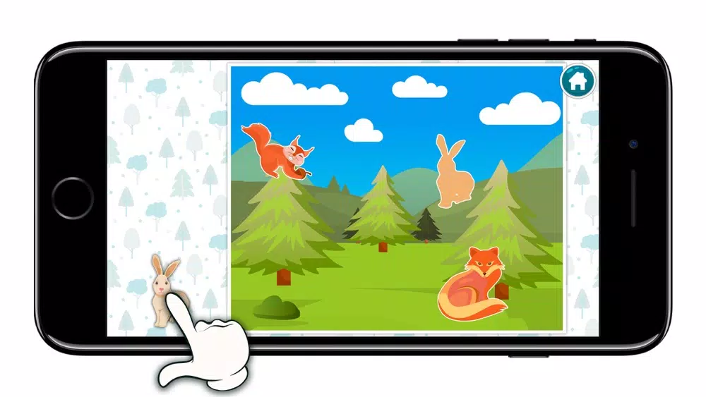 Capturas de tela do KidsDi: Forest animals puzzle