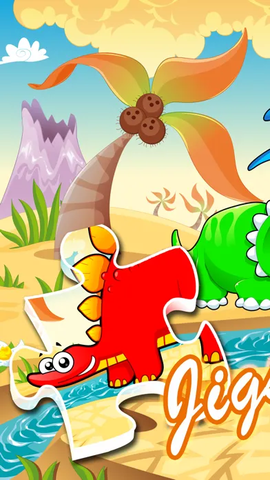Ảnh chụp màn hình của cartoon jigsaw puzzles 2 7 year educational games
