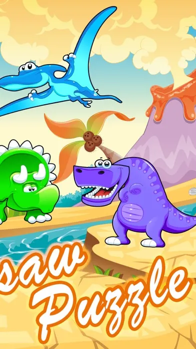Ảnh chụp màn hình của cartoon jigsaw puzzles 2 7 year educational games