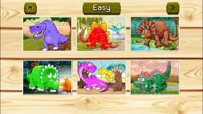 Ảnh chụp màn hình của cartoon jigsaw puzzles 2 7 year educational games