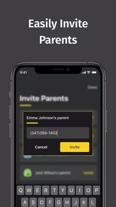 Capturas de pantalla de Kidsee: Parent-Coach Messaging