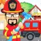 Pretend Play Fire Station Game