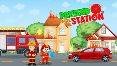 Ảnh chụp màn hình của Pretend Play Fire Station Game