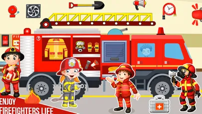 Ảnh chụp màn hình của Pretend Play Fire Station Game