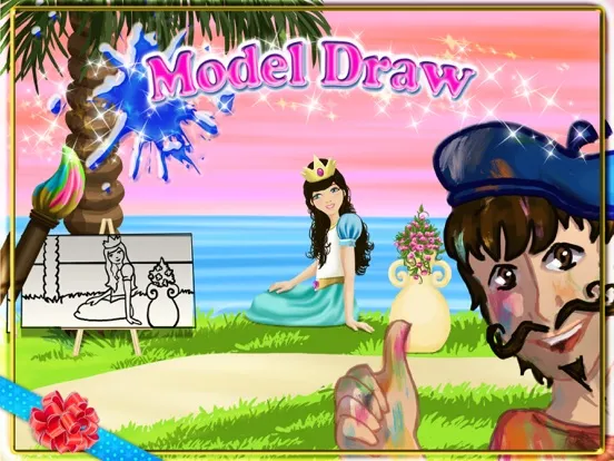 Capturas de pantalla de Model Draw: Creative Drawing iPad 