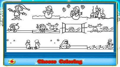 Capturas de tela do Snow Draw - Xmas colors