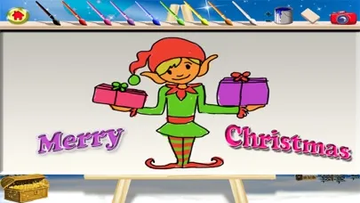Capturas de tela do Snow Draw - Xmas colors
