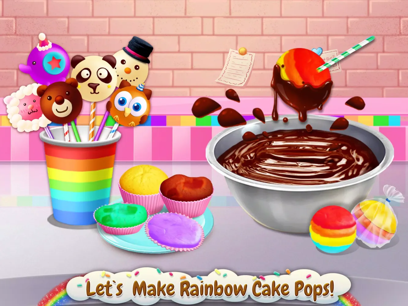 Скриншоты Rainbow Desserts Bakery Party