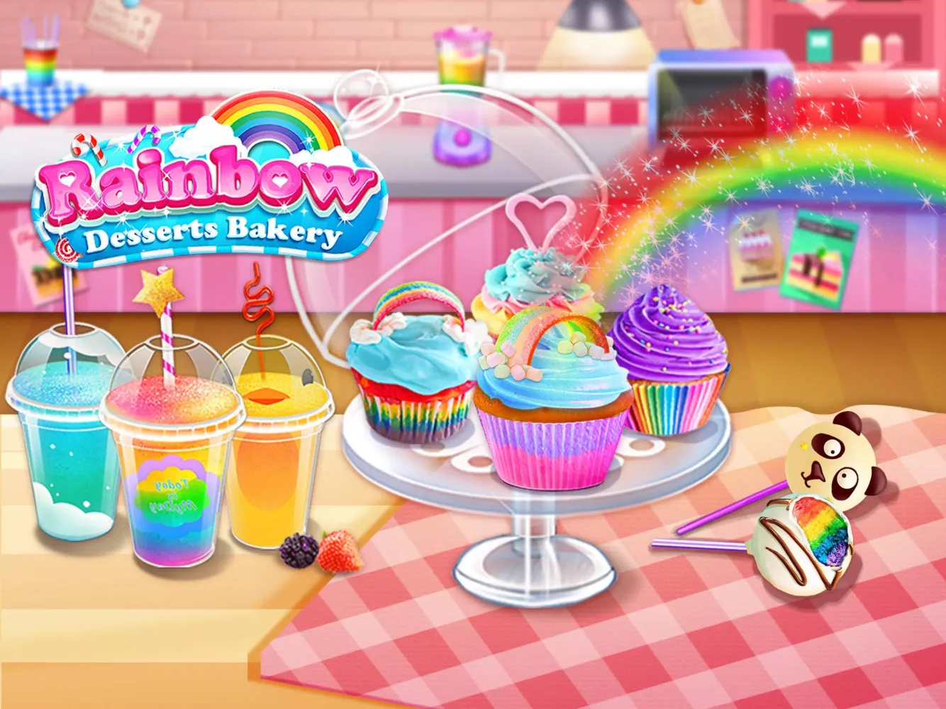 Скриншоты Rainbow Desserts Bakery Party