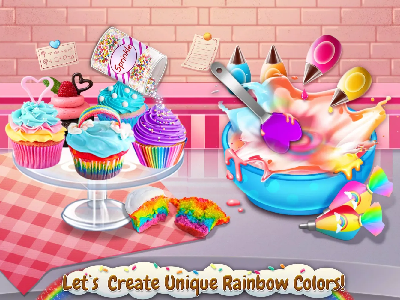 Скриншоты Rainbow Desserts Bakery Party