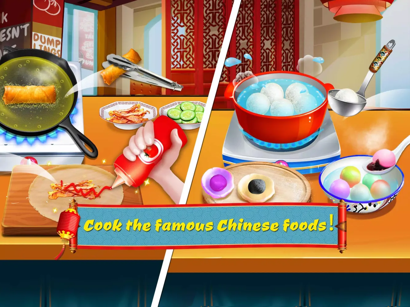 Chinese Food! Make Yummy Chine应用截图
