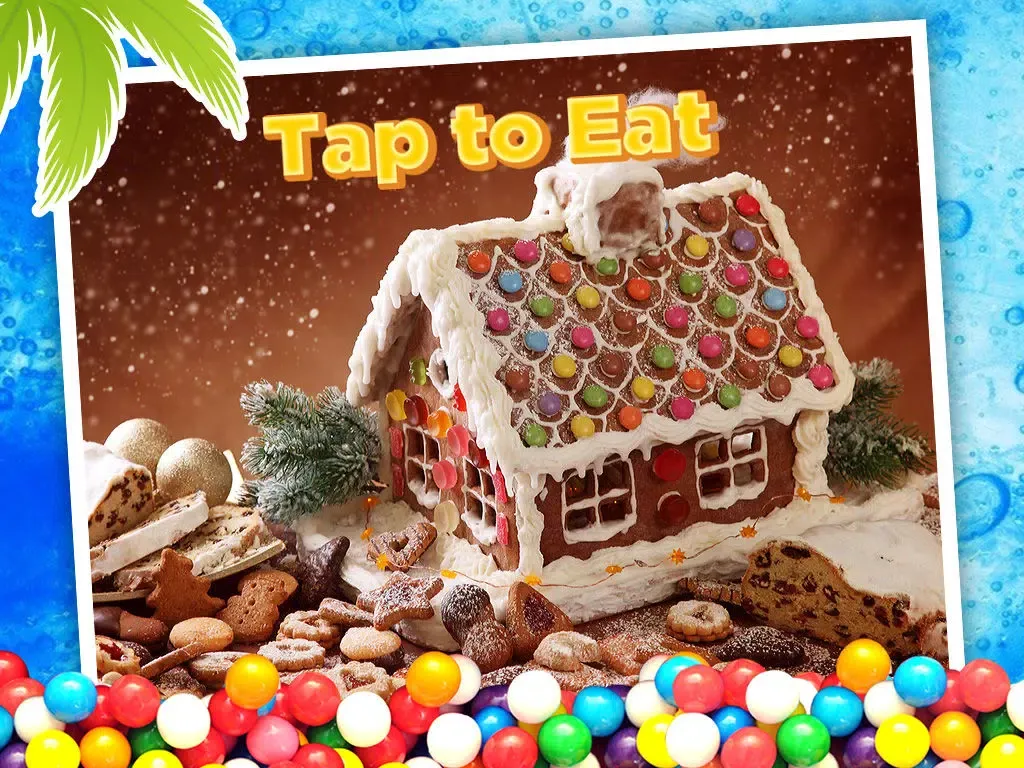 Gingerbread House Maker - Free! iPad 應用截圖