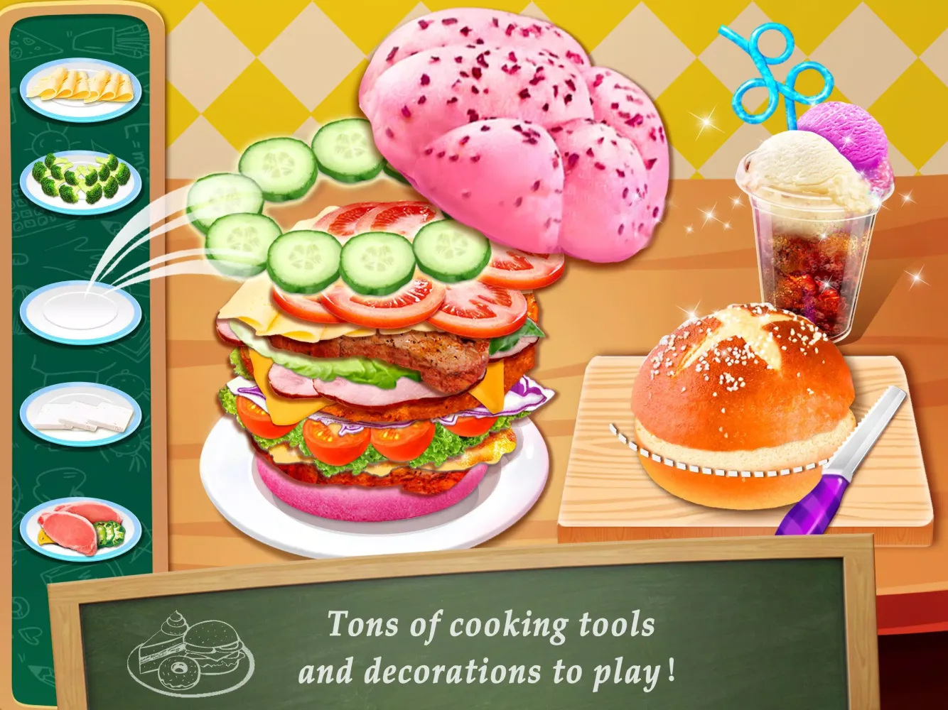 Zrzuty ekranu Lunch Maker Food Cooking Games