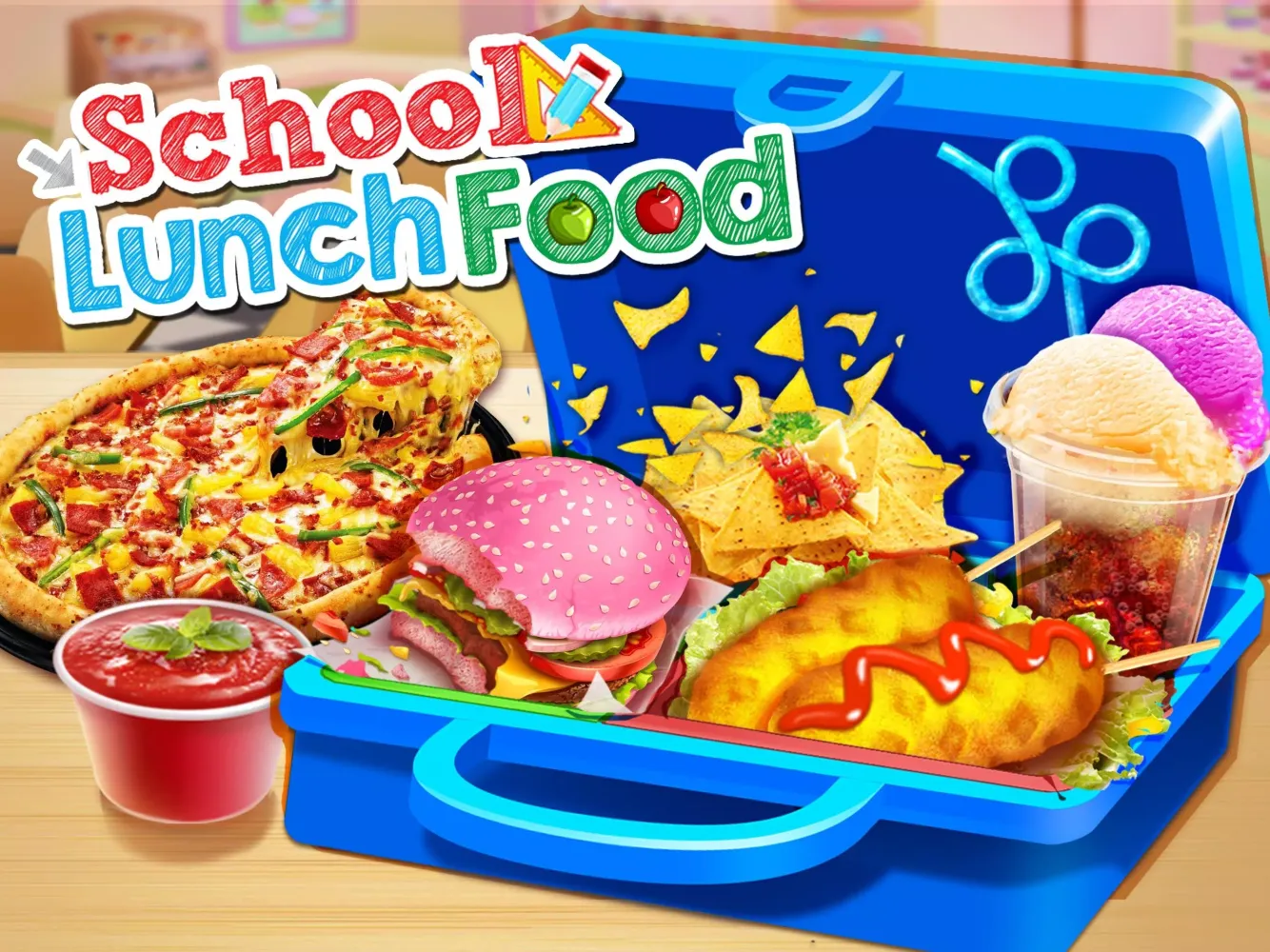 Zrzuty ekranu Lunch Maker Food Cooking Games