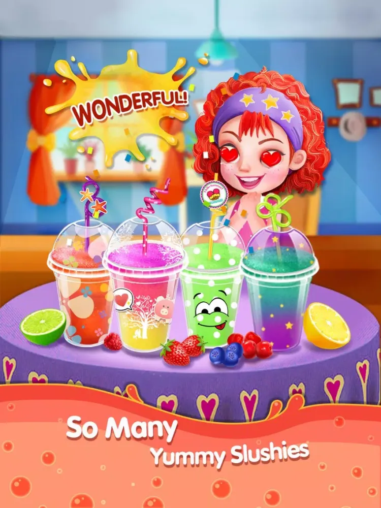 Ảnh chụp màn hình của Slushy Maker - Make Summer Drinks iPad 