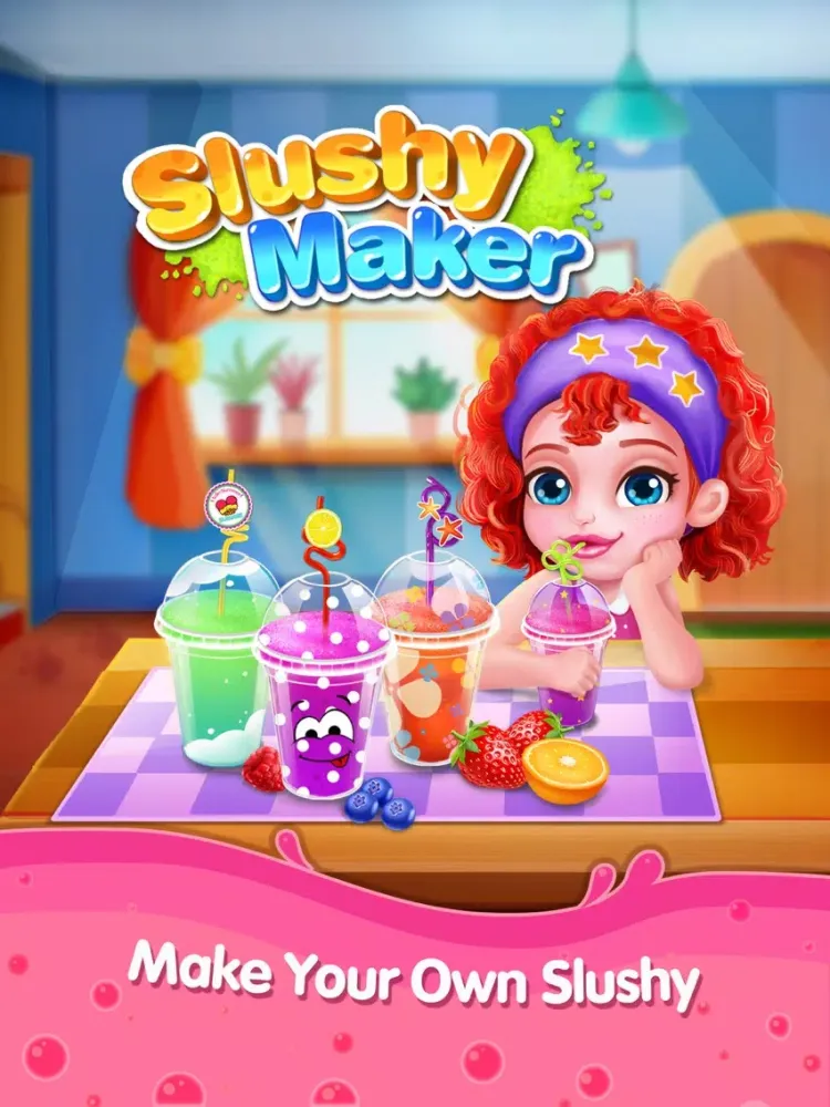 Ảnh chụp màn hình của Slushy Maker - Make Summer Drinks iPad 