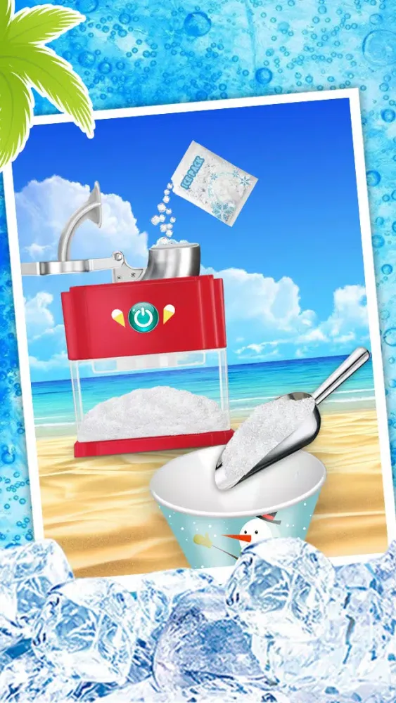 Snow Cone Maker - Fun Summer Drinks Ekran Görüntüleri