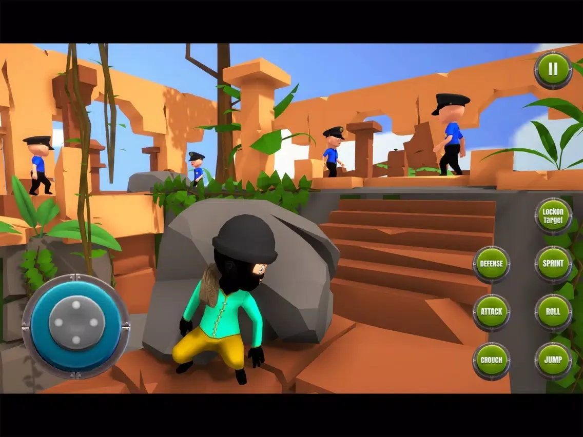 Captures d'écran de Stickman Thief Simulator iPad 