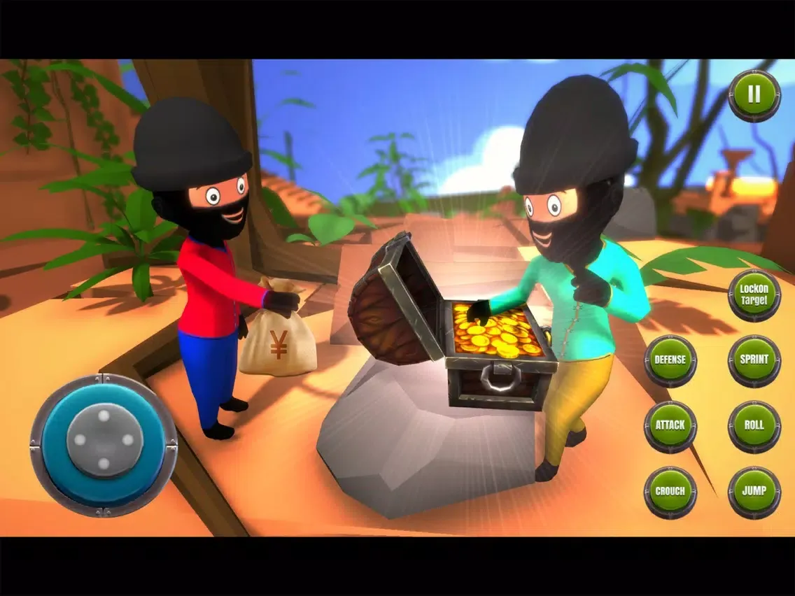 Captures d'écran de Stickman Thief Simulator iPad 