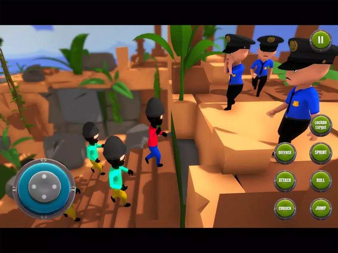 Captures d'écran de Stickman Thief Simulator iPad 