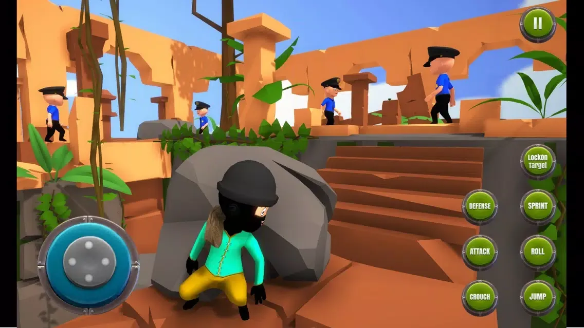 Captures d'écran de Stickman Thief Simulator