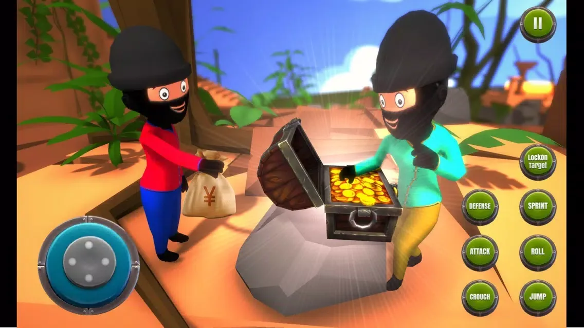 Captures d'écran de Stickman Thief Simulator