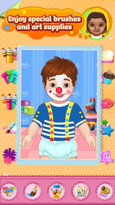 تصاویر Baby Paint Time - Little Painters Party!