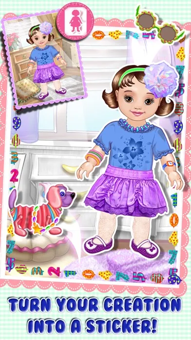 Capturas de pantalla de Royal Baby Photo Fun - Dress Up & Card Maker