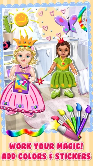 Capturas de pantalla de Royal Baby Photo Fun - Dress Up & Card Maker