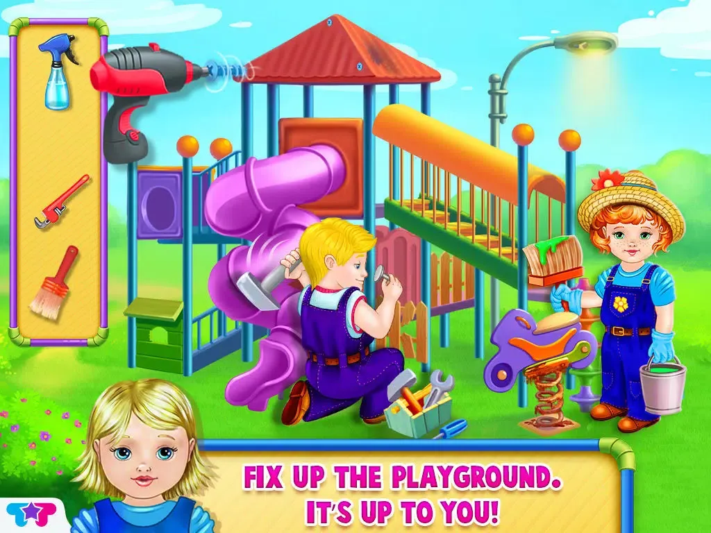 Baby Playground - Build, Play & Have Fun in the Park iPad  Screenshots
