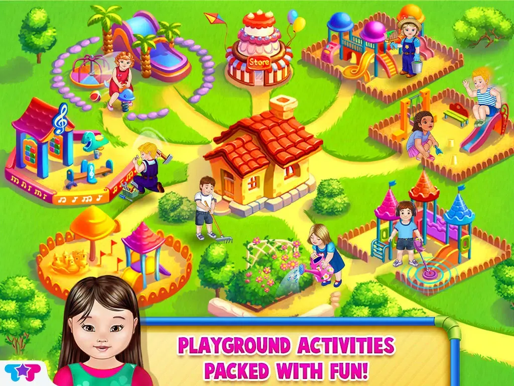 Baby Playground - Build, Play & Have Fun in the Park iPad  Screenshots