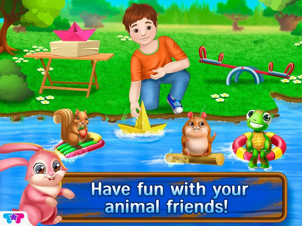 Ảnh chụp màn hình của Baby Tree House - Outdoor Adventures iPad 