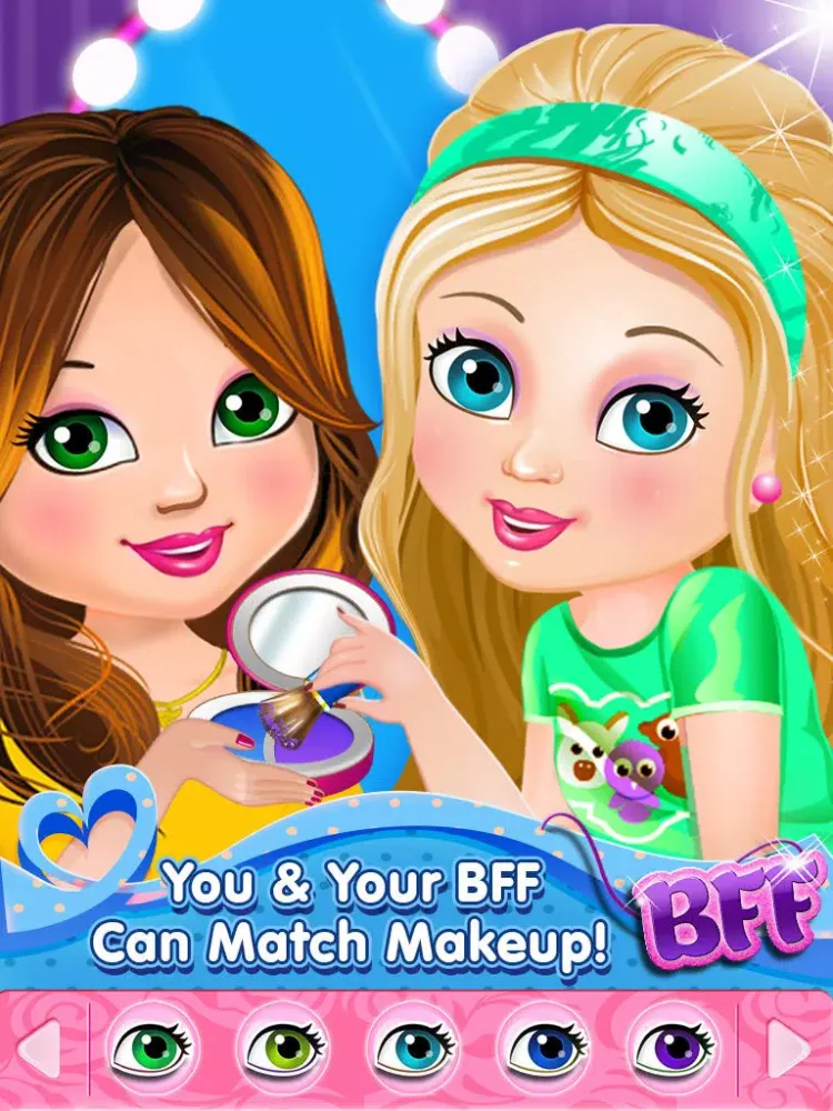 Best Friends Forever - Dress Up, Makeup, Card Maker & Photo Fun iPad 應用截圖
