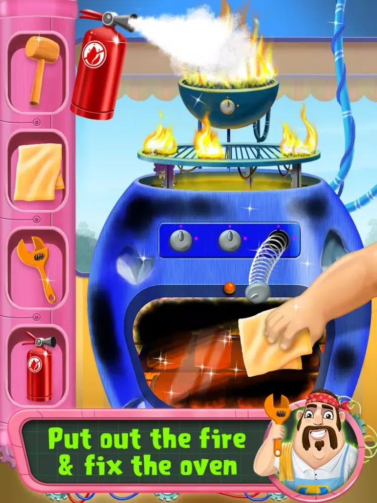 Burger Star - Super Chef Adventures iPad  스크린샷