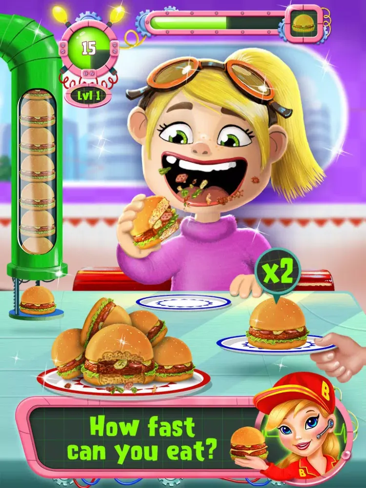 Burger Star - Super Chef Adventures iPad  스크린샷