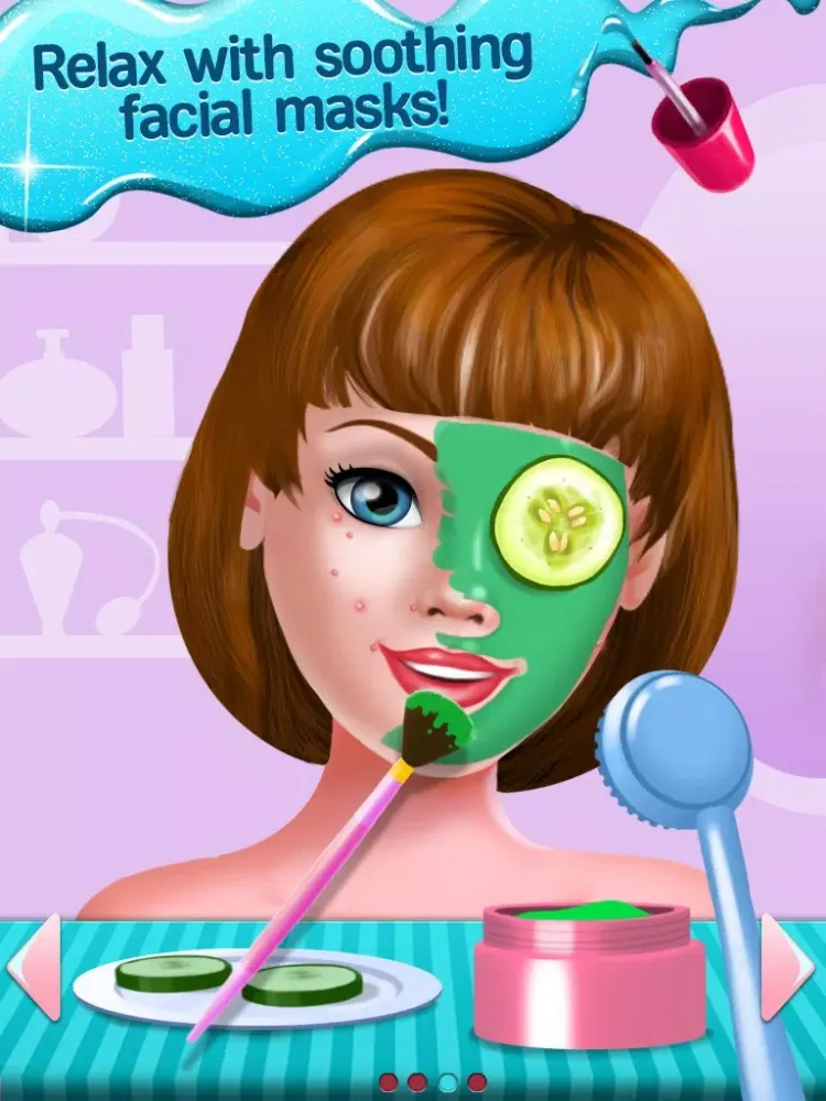 College Chic Makeover - Spa & Salon Day: Dress Up, Make Up, Photo Fun & Card Maker iPad  स्क्रीनशॉट