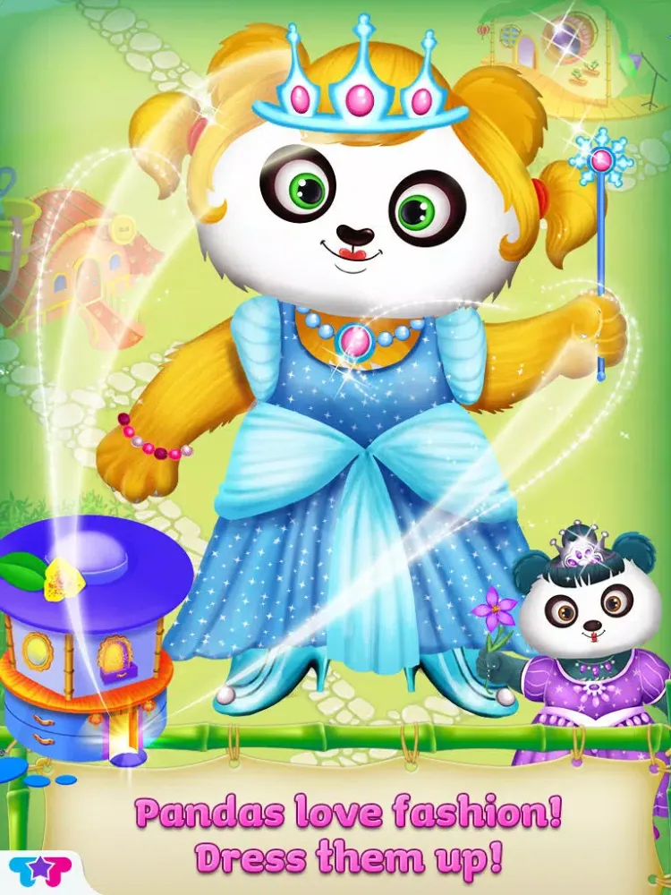 Panda Care Forest Resort - Pamper, Style & Play iPad 應用截圖