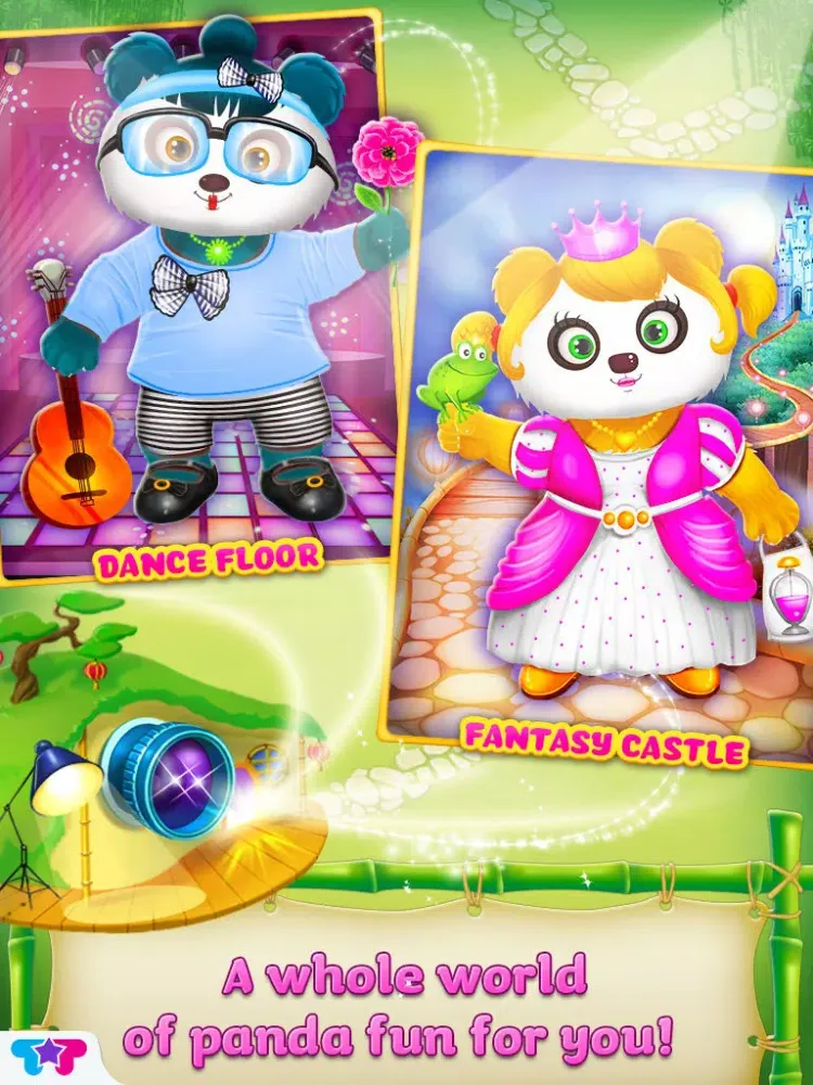 Panda Care Forest Resort - Pamper, Style & Play iPad 應用截圖
