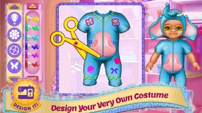 Capturas de pantalla de Design It! - Baby Fashion Designer: Dress Up , Make Up and Outfit Maker & Tailor