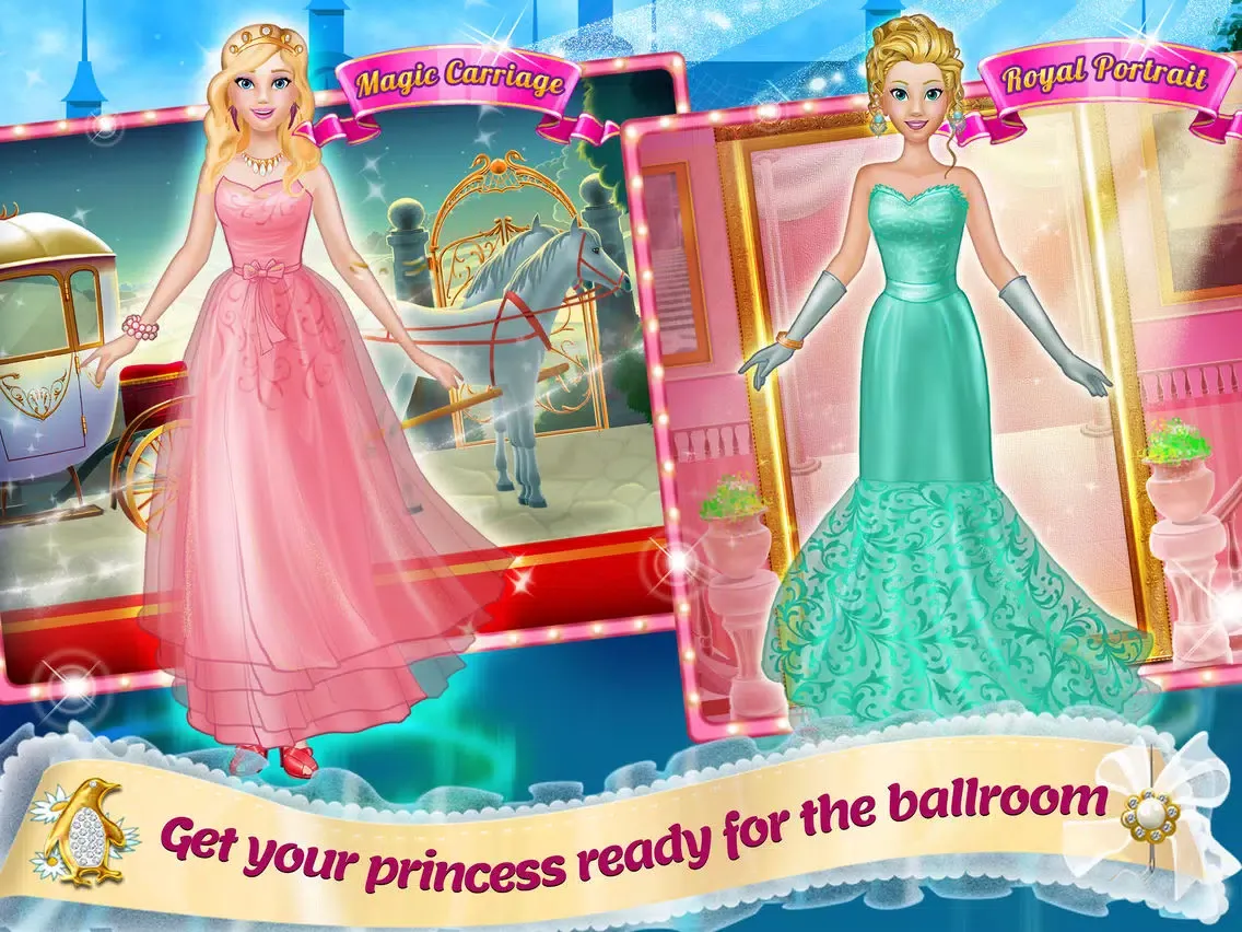 Tangkapan layar Design It! Princess Fashion Makeover: Outfit Maker iPad 