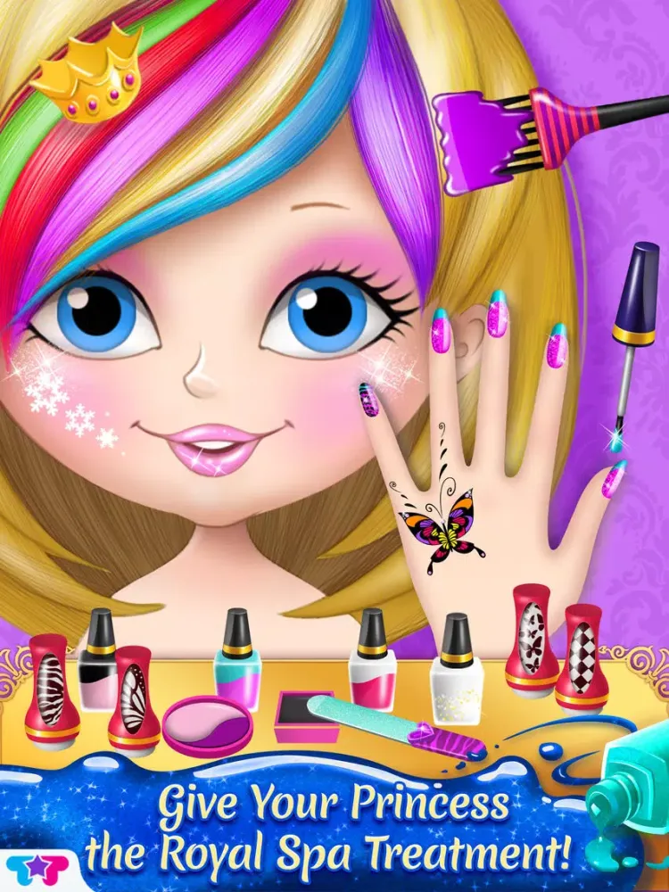 ภาพหน้าจอของ Princess Fashion Star - Royal Beauty Contest iPad 