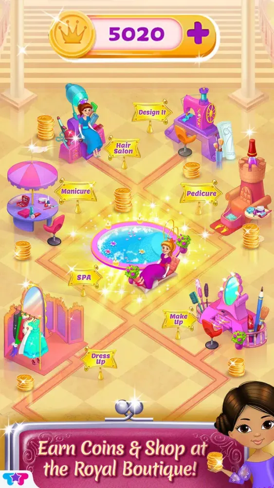 ภาพหน้าจอของ Princess Fashion Star - Royal Beauty Contest