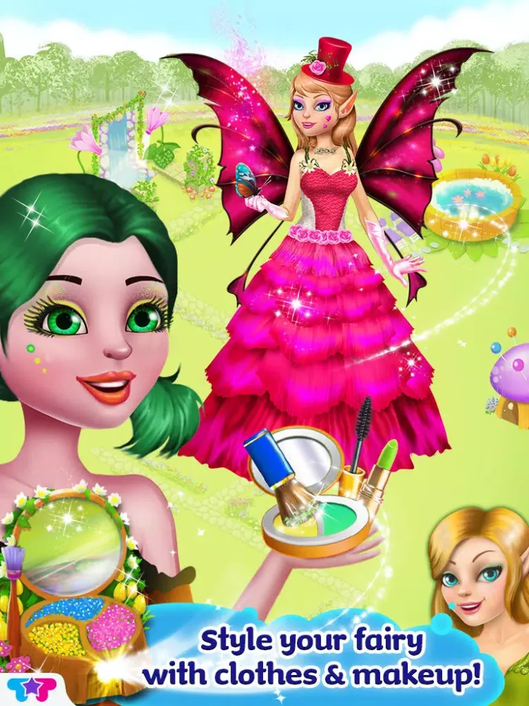 Zrzuty ekranu Fantasy Resort - Flower Fairy Valley, Fashion Salon, Boutique & Spa iPad 