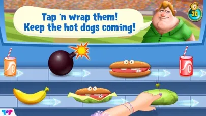 Hot Dog Truck : Lunch Time Rush! Cook, Serve, Eat & Play應用截圖